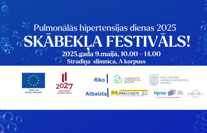 9.maijā Stradiņa slimnīcā notiks Skābekļa festivāls