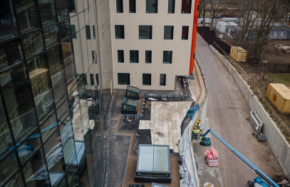 VNĪ: Stradiņa slimnīcas A2 korpusa būvdarbu pabeigšanas iepirkumā saņemti trīs piedāvājumi